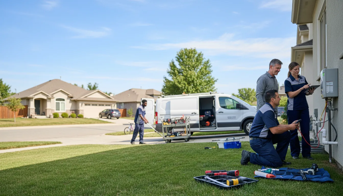 Tankless water heater service in West Jefferson, OH